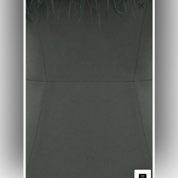 Juliene Strapless Feather Bodice Crepe Cocktail Dress | House of CB - Picture 6 of 11